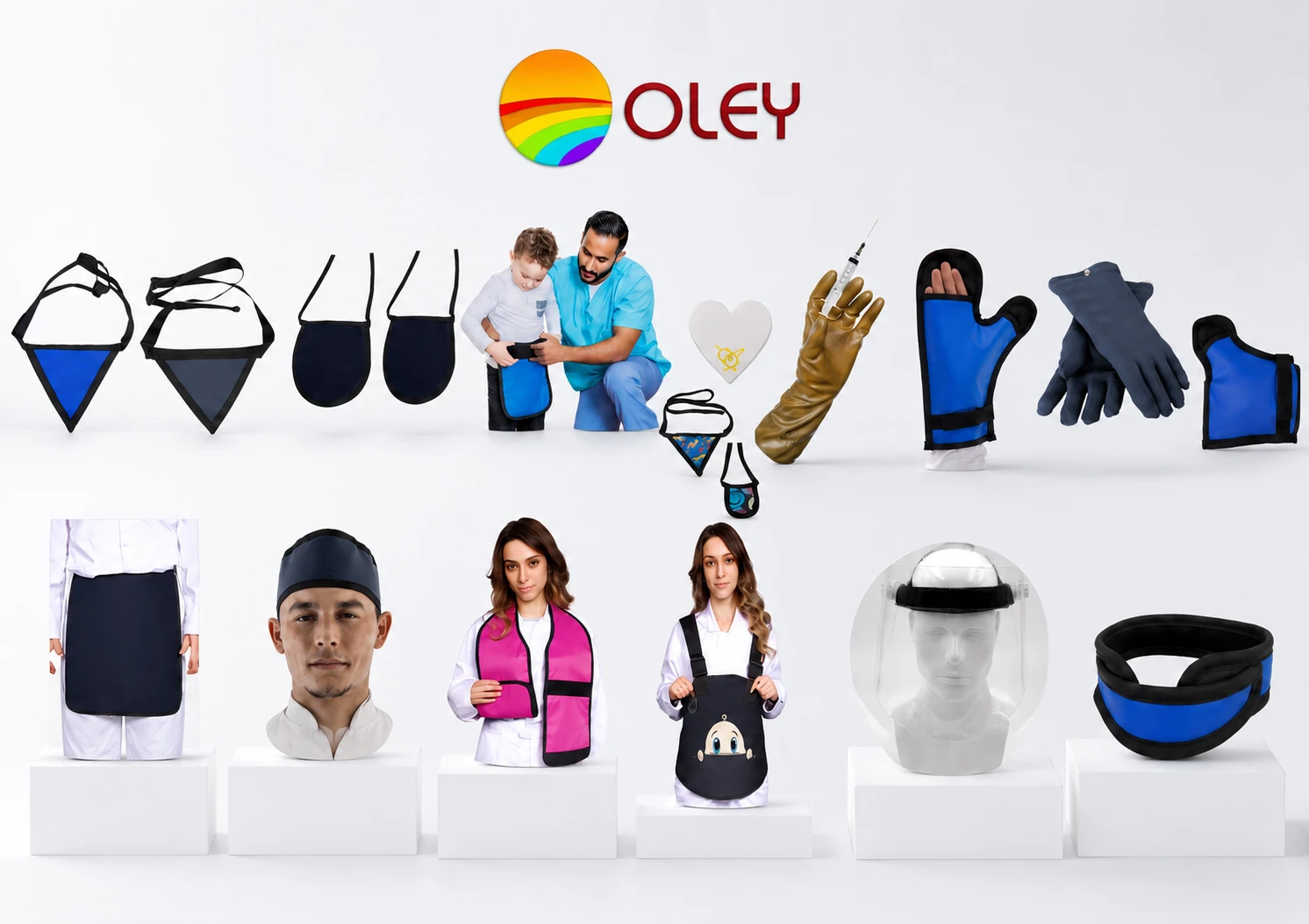 Radiation protective accessories