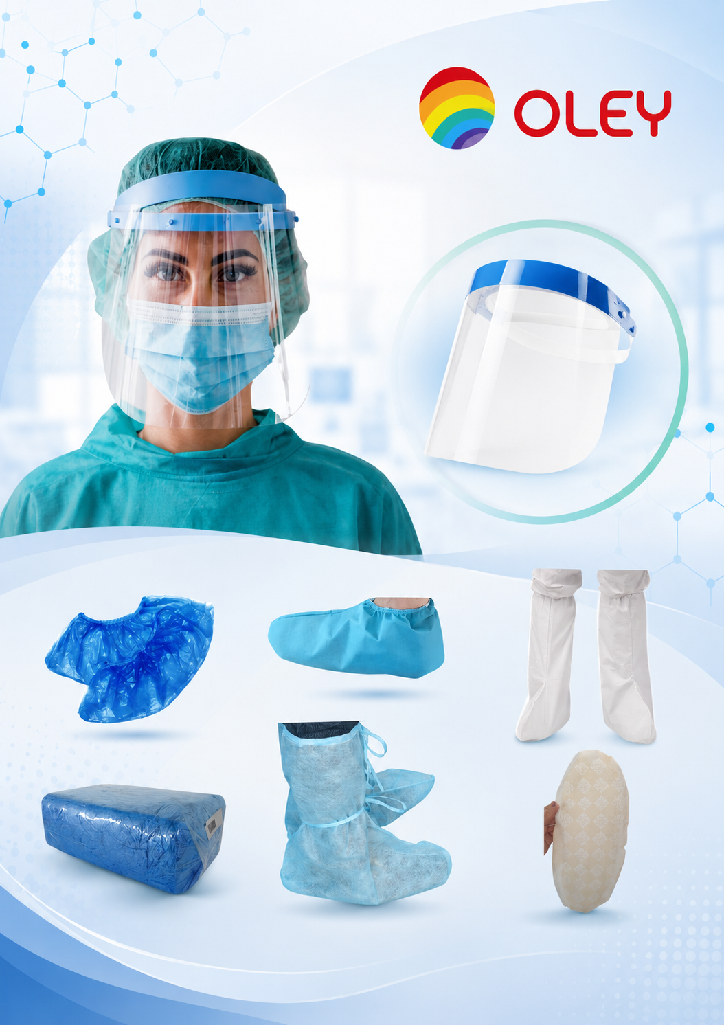 Face Shield and Shoe Covers